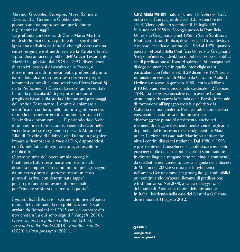 I grandi della Bibbia. Esercizi spirituali con l’Antico Testamento