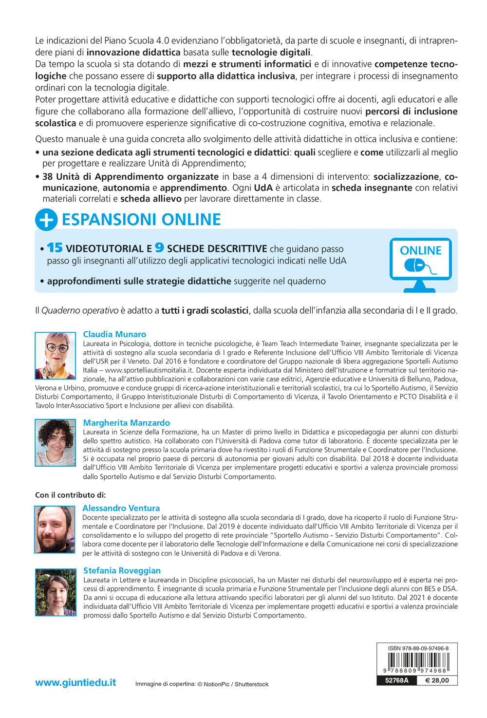 Autismo e applicazioni tecnologiche . Quaderno operativo