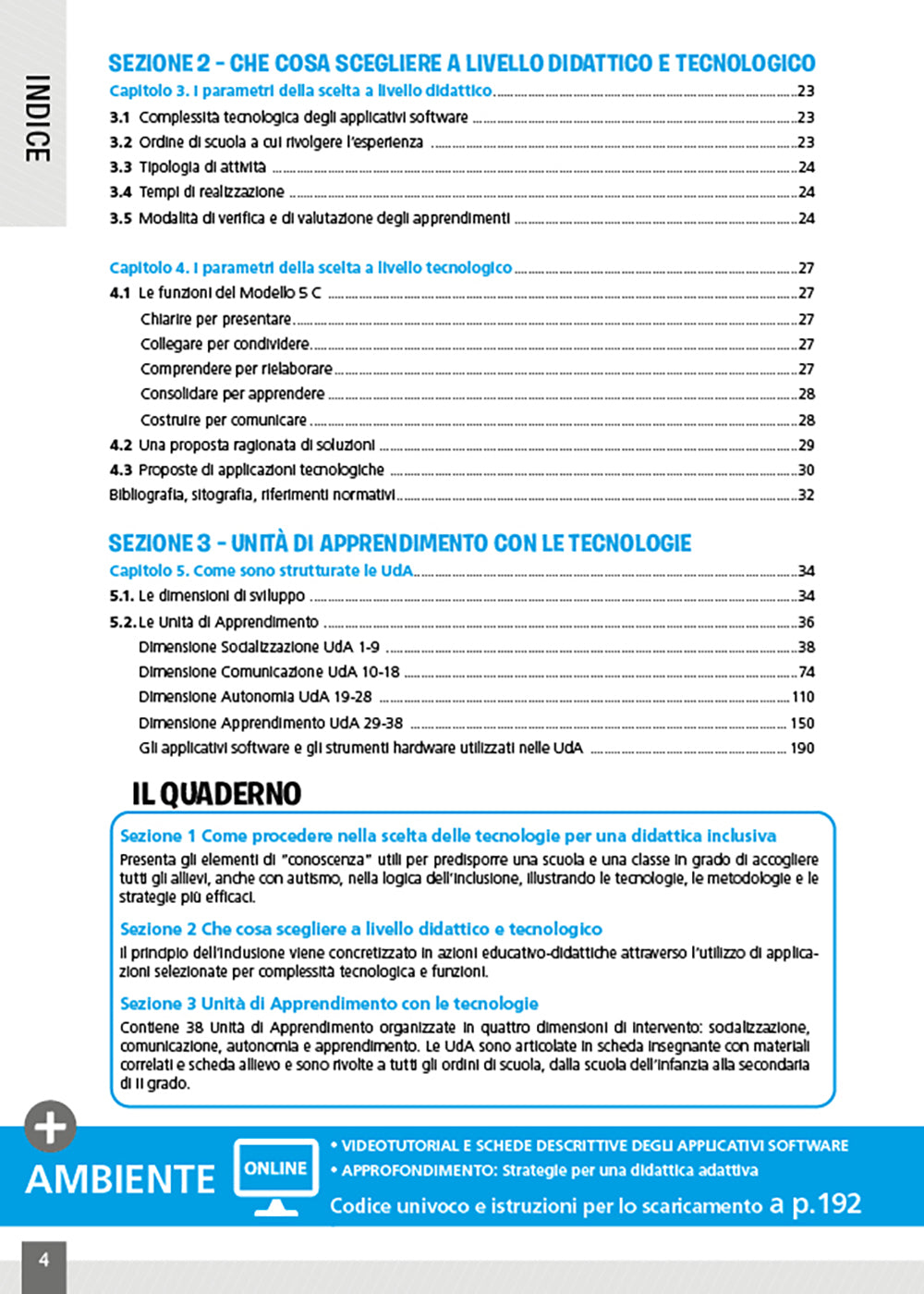 Autismo e applicazioni tecnologiche . Quaderno operativo