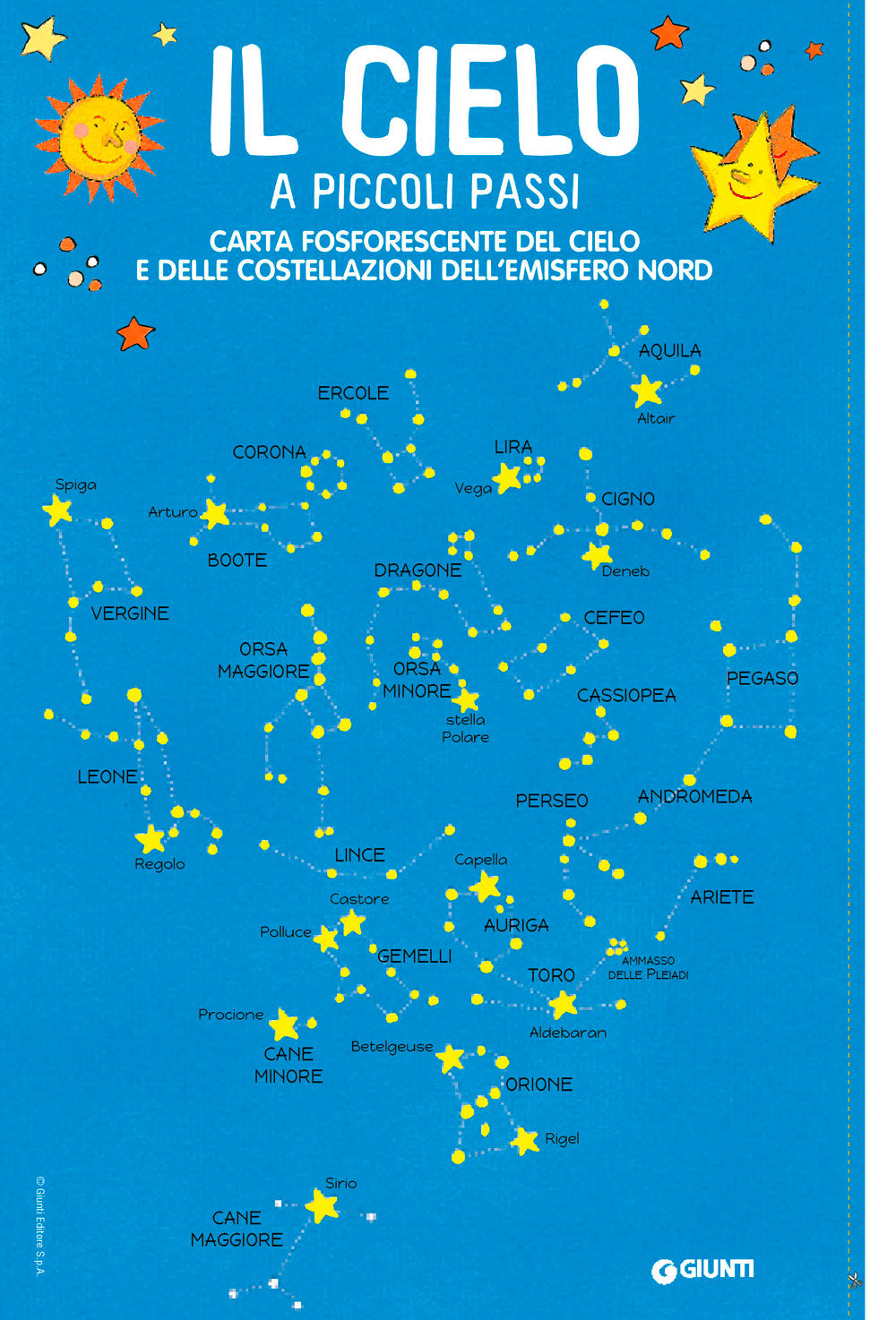 Il cielo a piccoli passi. Con la carta del cielo