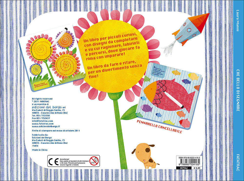 Giocare a imparare. Tanti giochi divertenti da fare e rifare - Con pennarello con inchiostro a base d'acqua