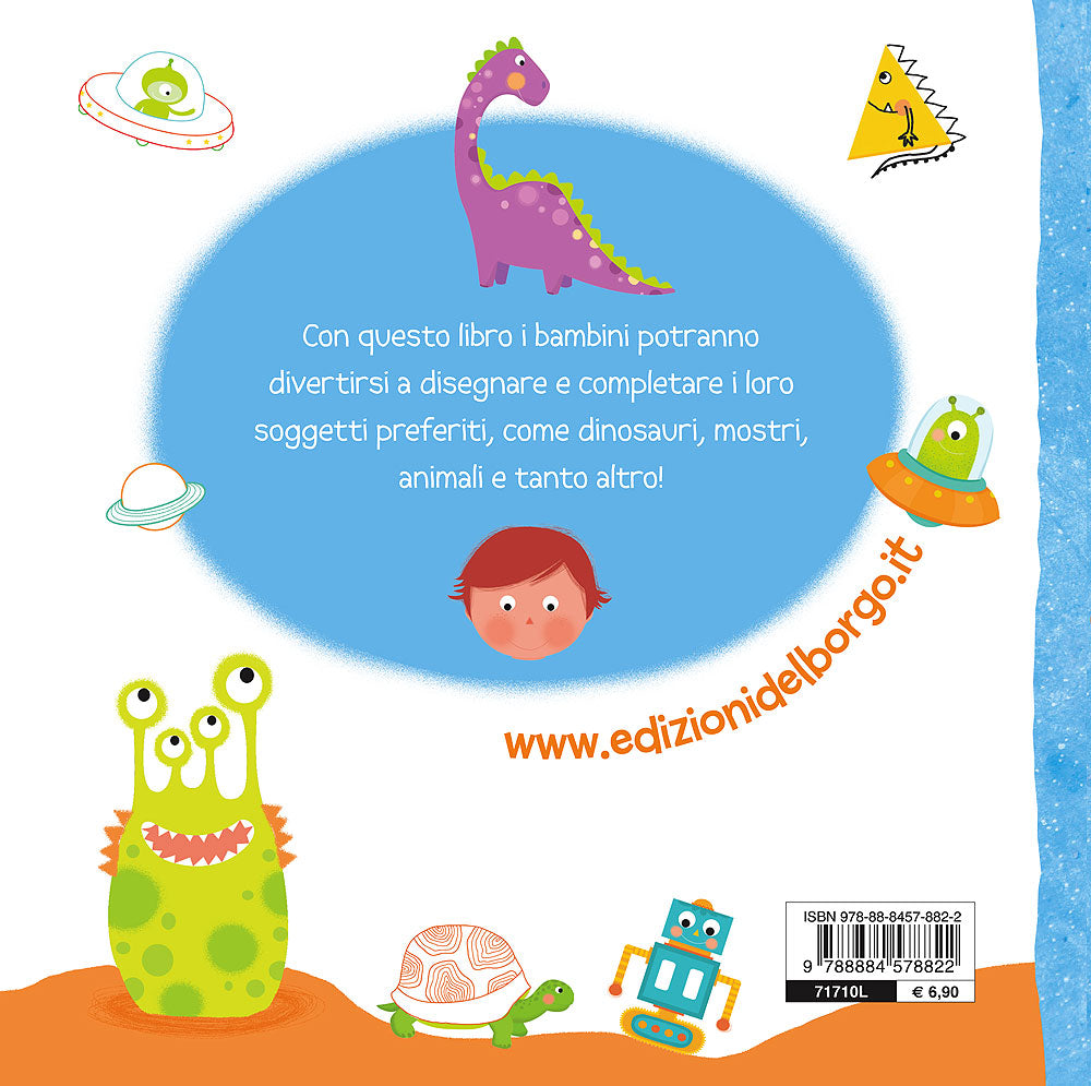 I bambini disegnano. Con 6 pennarelli