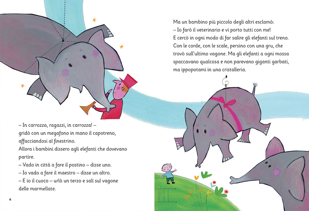 Quando gli elefanti andavano in treno