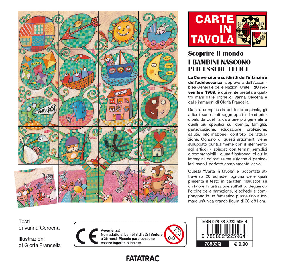 I bambini nascono per essere felici. I diritti li fanno diventare grandi