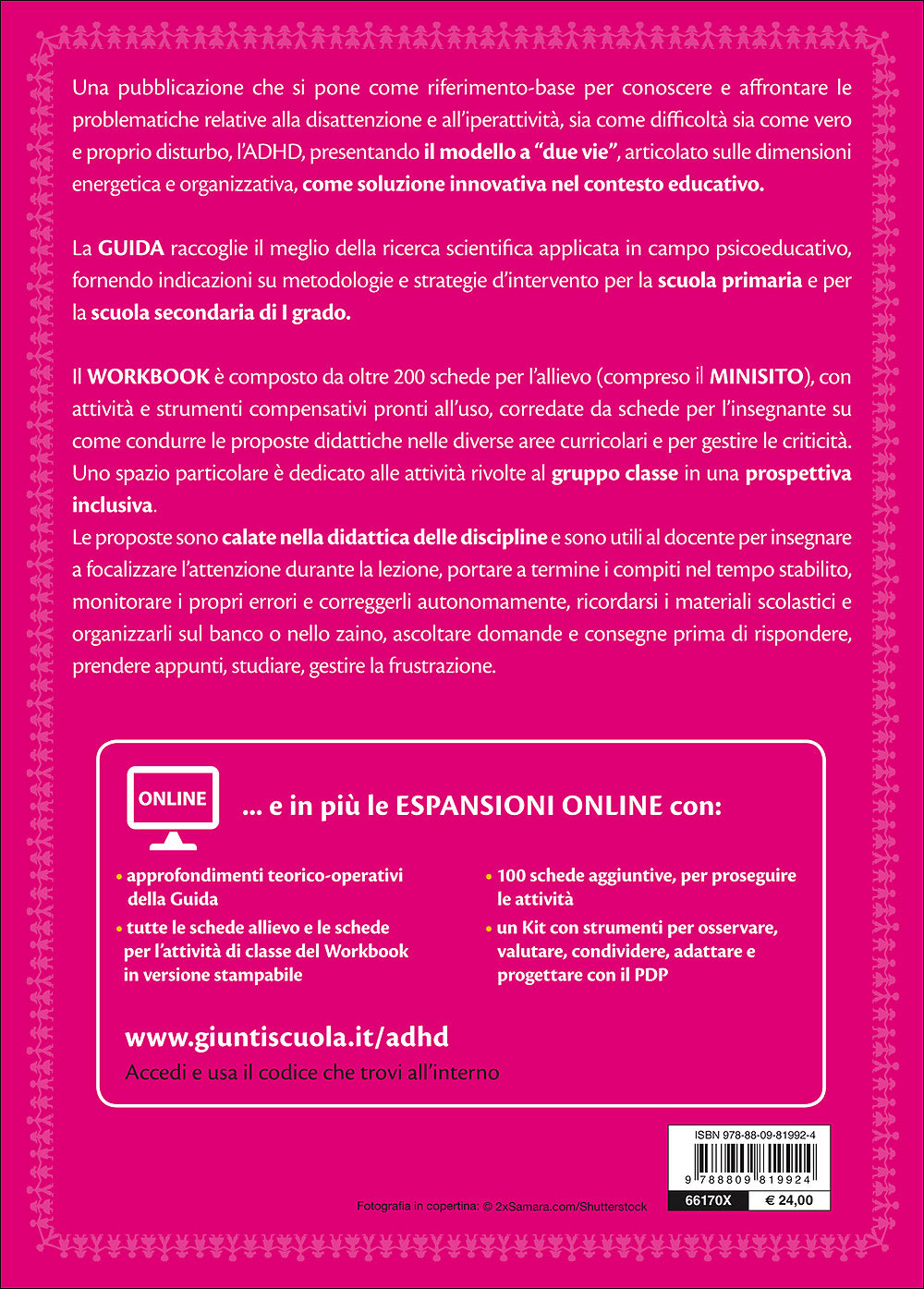 ADHD iperattività e disattenzione a scuola. Metodi, strumenti e strategie - Schede operative per il lavoro individuale e per la classe