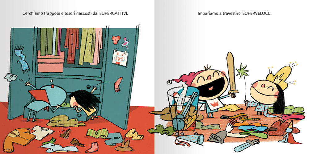 Anche i Supereroi mettono in ordine