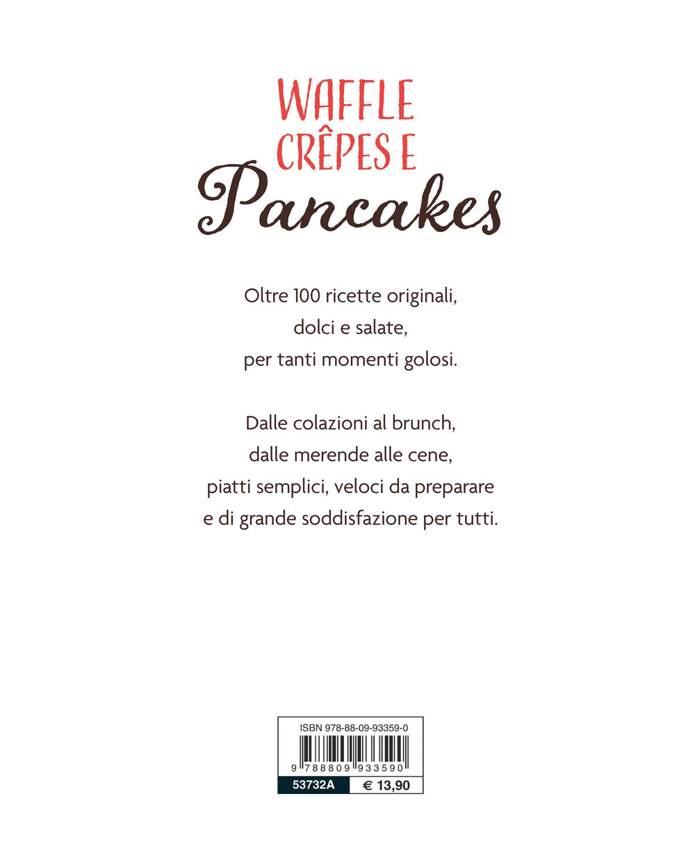 Waffle, crepes e pancakes