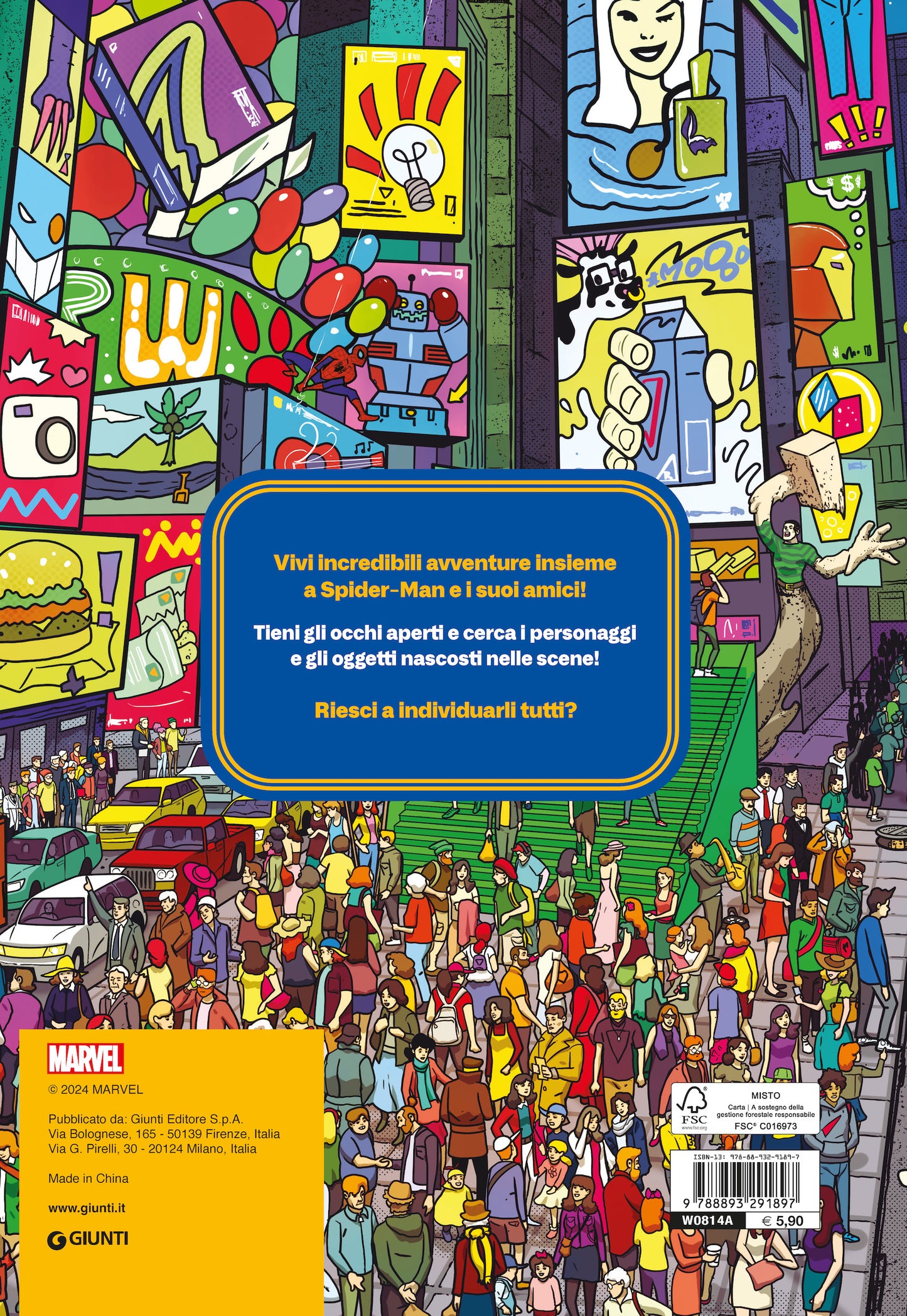 Dov'è Spider-man? Cerca e trova