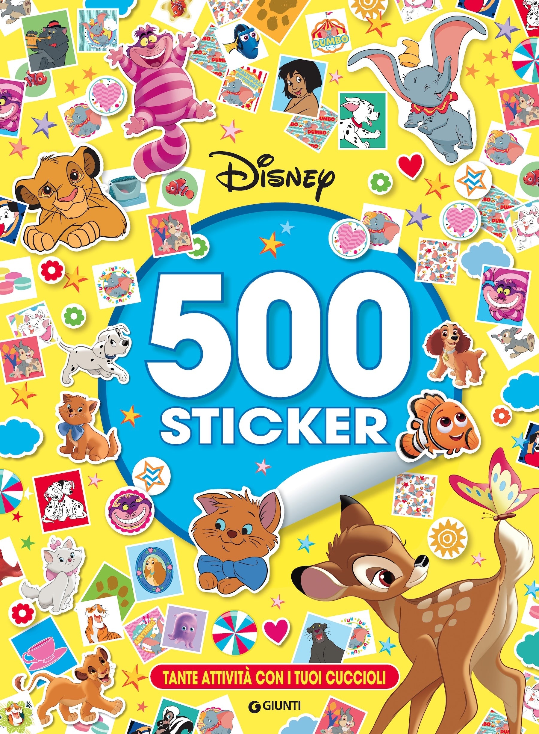 Cuccioli 500 Sticker Disney - Tante attività con i tuoi cuccioli