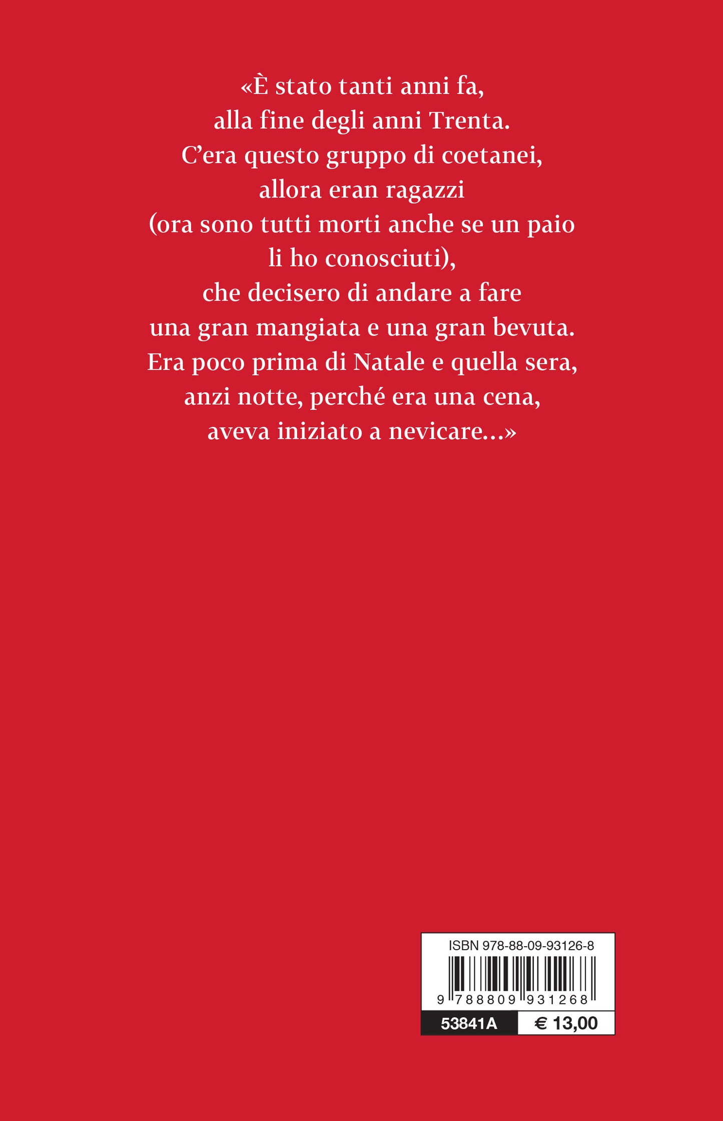 Tre cene. (L’ultima invero è un pranzo)