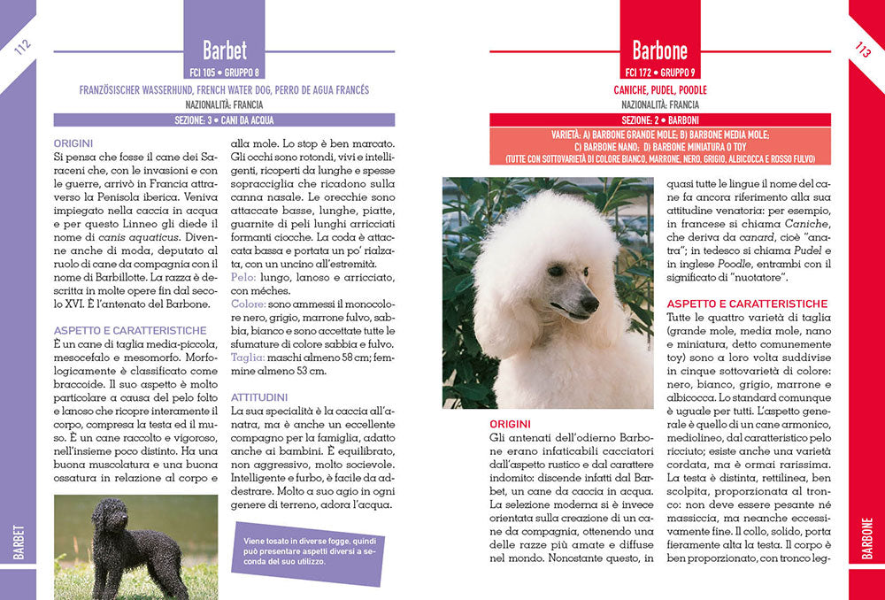 342 Cani di razza. caratteristiche fisiche e psicologiche • storia • attitudini • curiosità