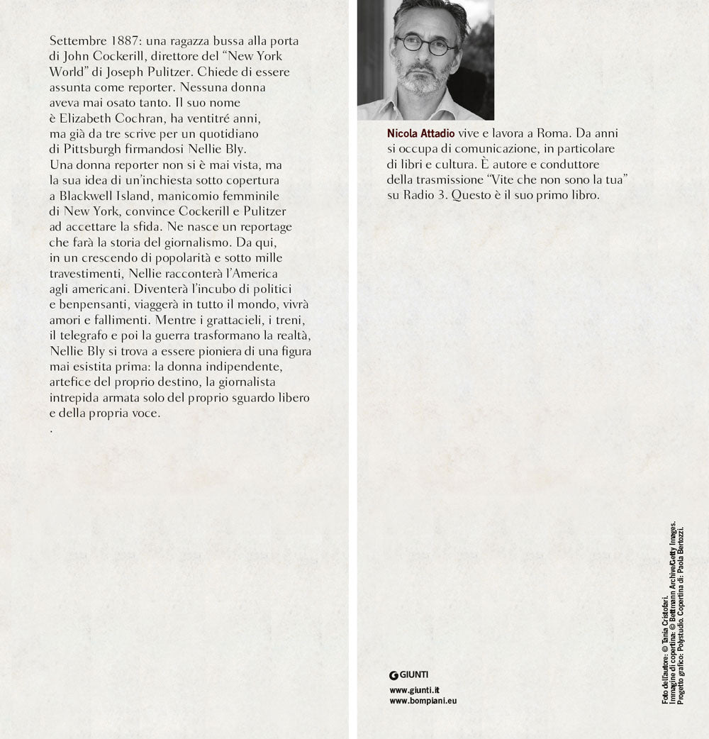 Dove nasce il vento. Vita di Nellie Bly - A free American girl