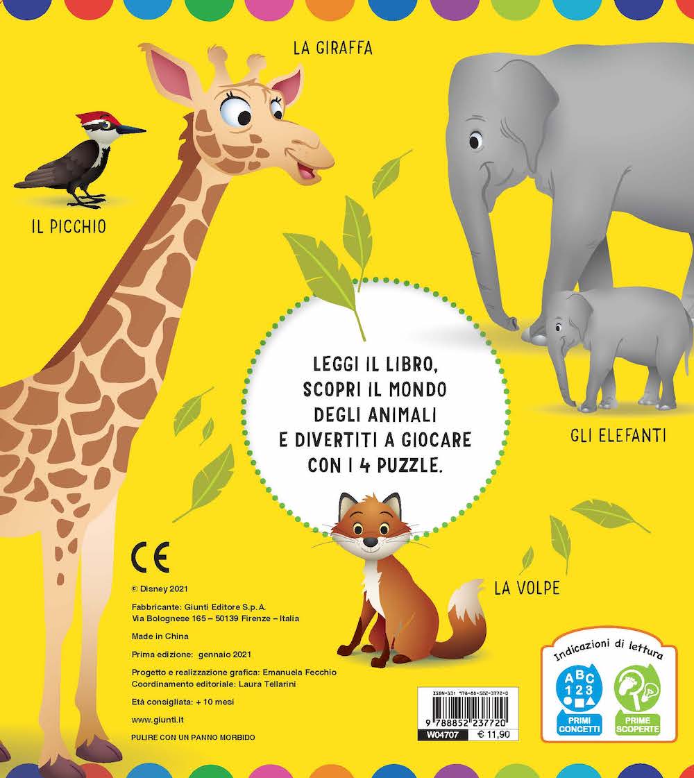 Libro Maxi puzzle Animali Baby. GIOCA E CONOSCI I LORO AMBIENTI