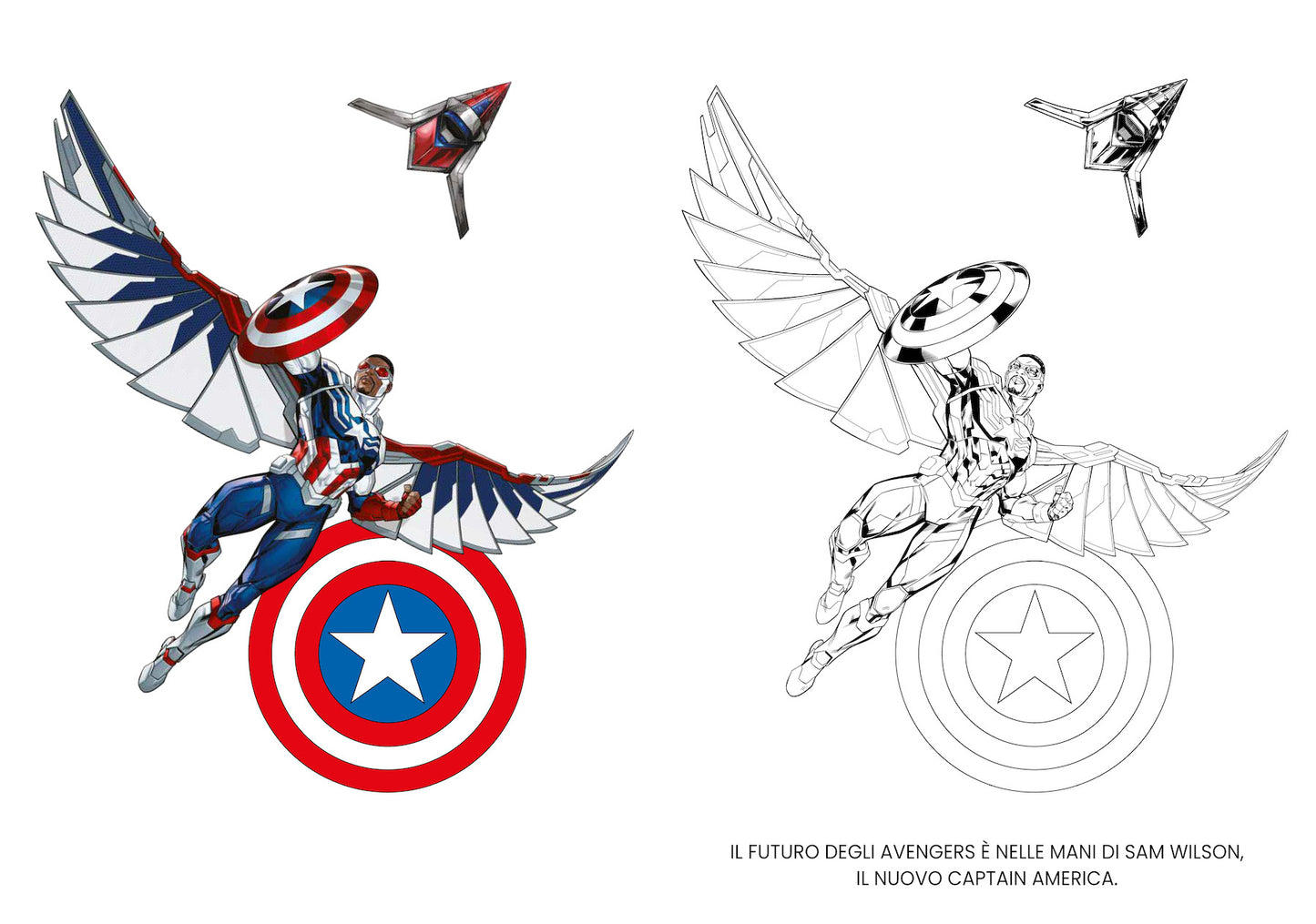 Marvel Avengers Primo album da colorare. Coraggiosi e forti