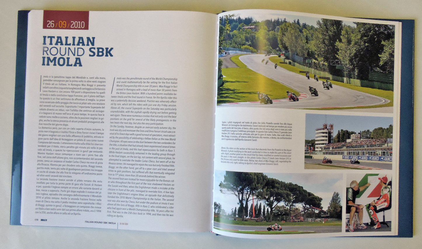 Imola 70. Settanta corse che hanno fatto la storia/Seventy historic race (ediz. italiano-inglese)