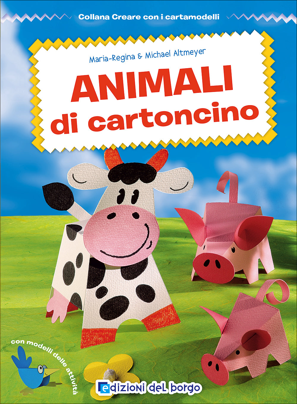 Animali di cartoncino. Con modelli delle attività