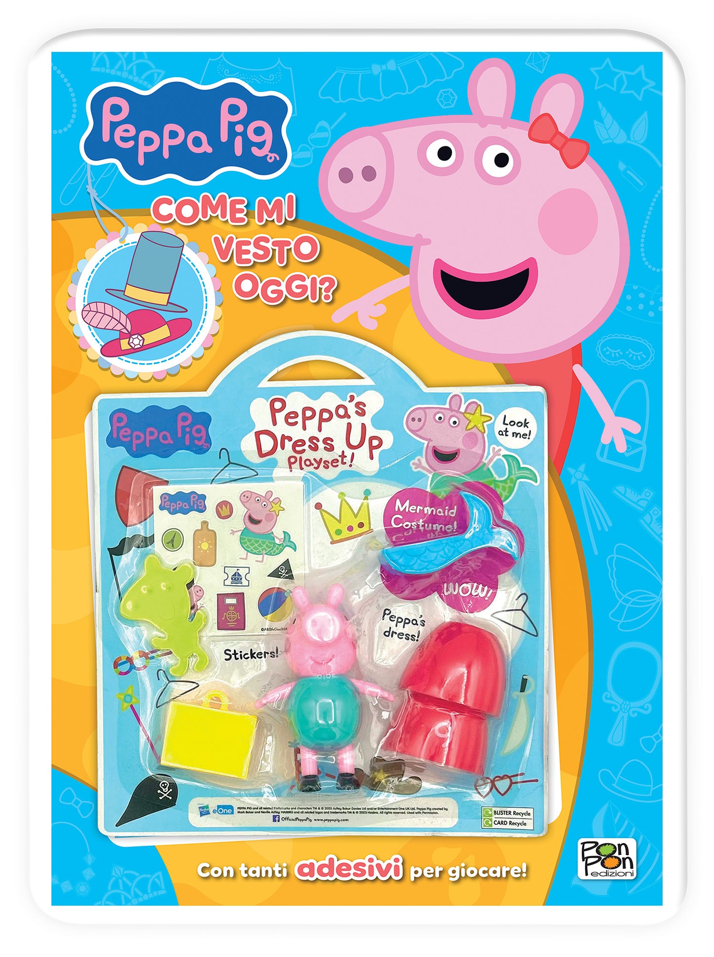 Peppa Pig. Activity con gadget. Come mi vesto oggi? + Dress up set