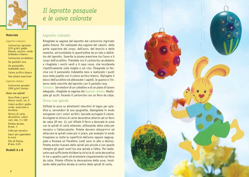 Creare a Pasqua con la carta e il feltro