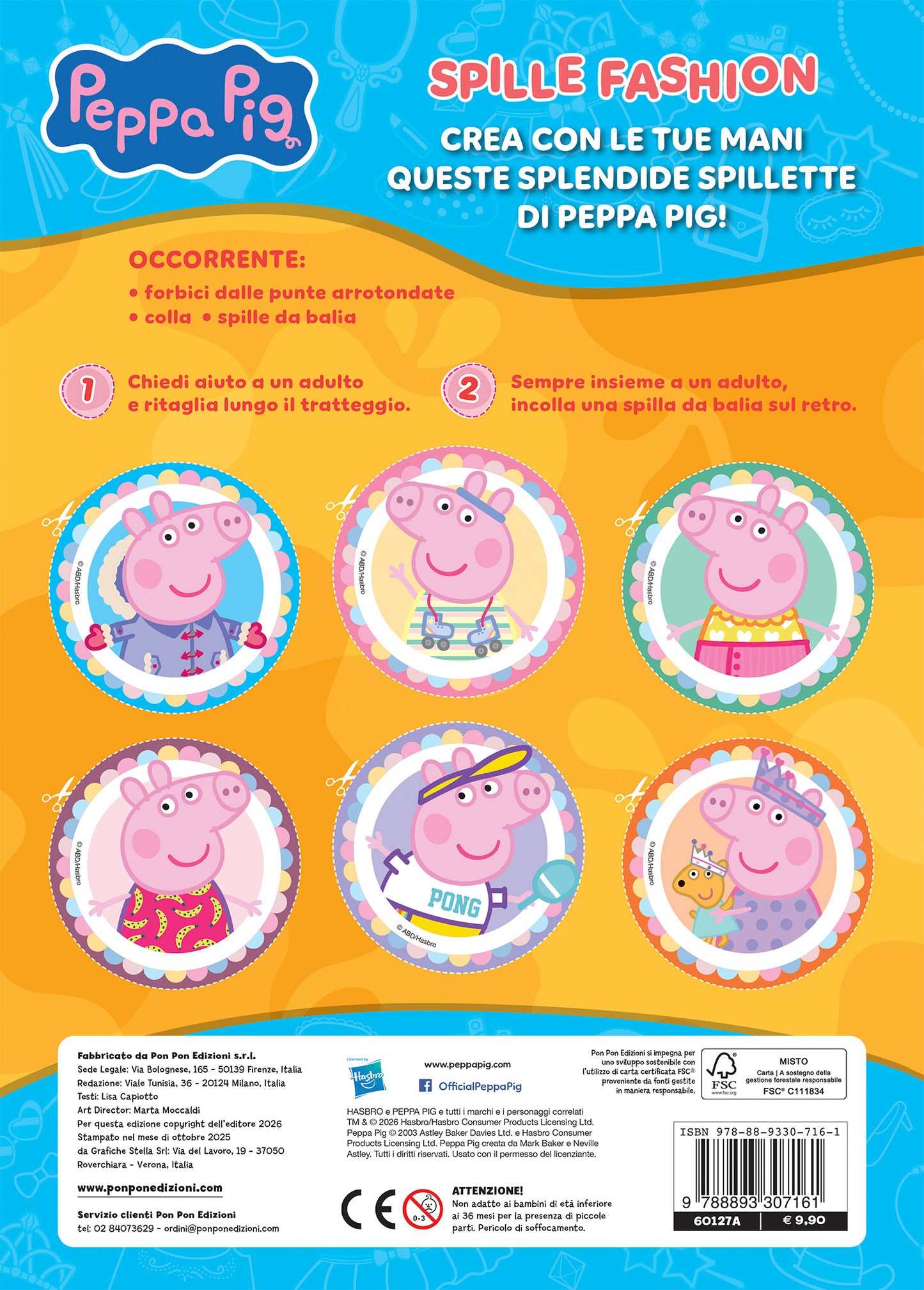 Peppa Pig. Activity con gadget. Come mi vesto oggi? + Dress up set