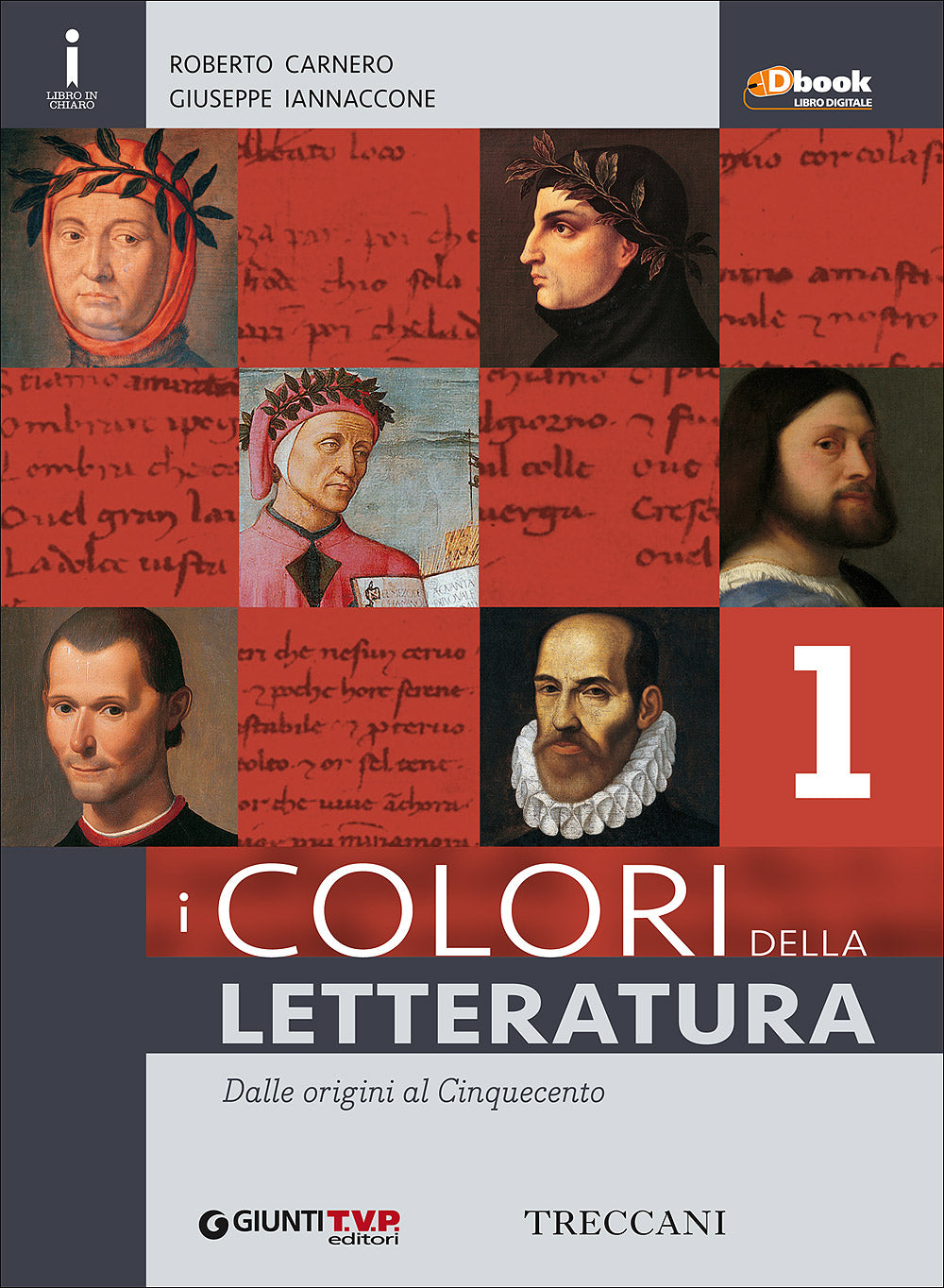 I colori della letteratura 1 - Dalle origini al Cinquecento + Quaderno di scrittura + Divina Commedia conf. vendita
