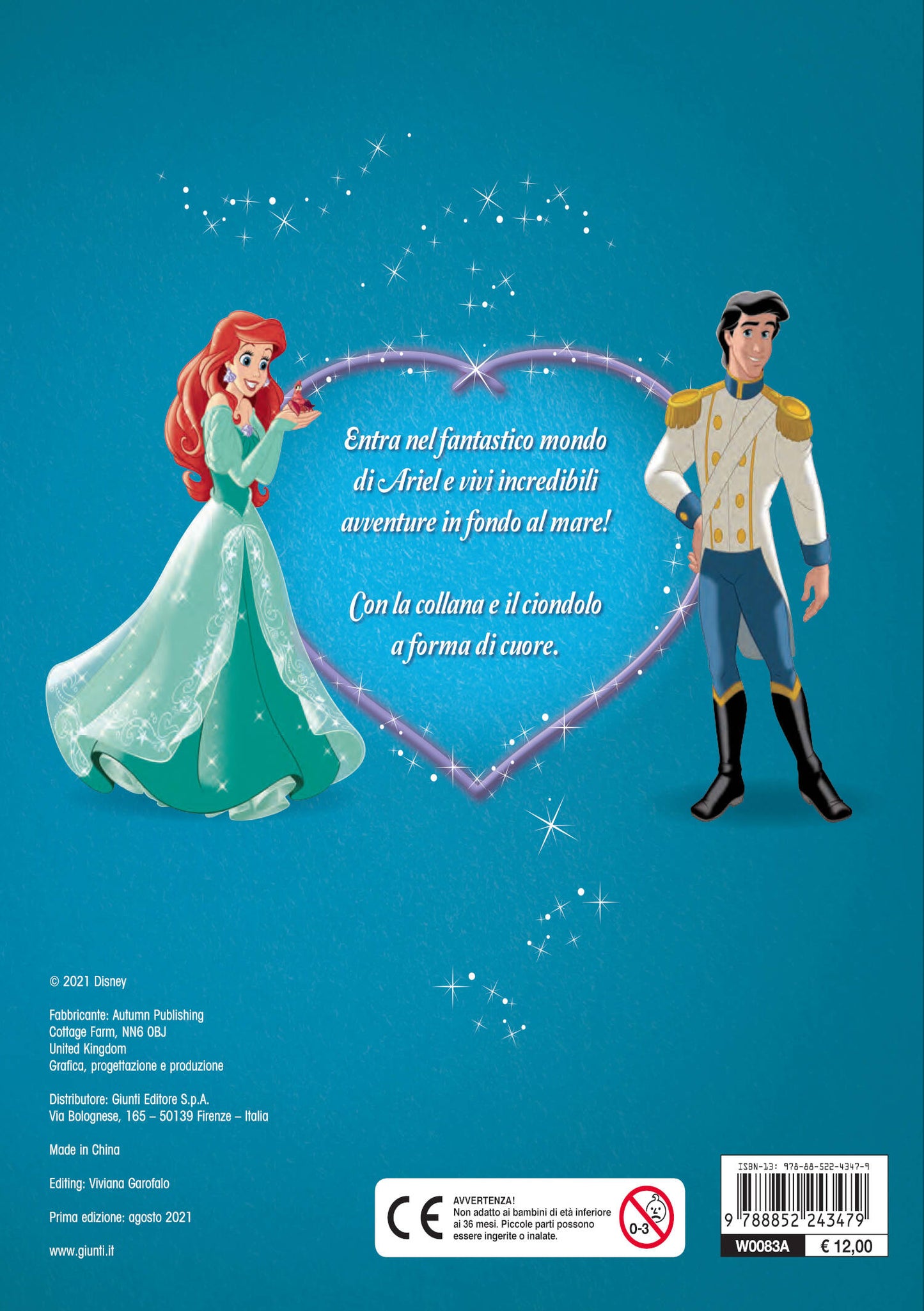 Disney Princess Storie tra le onde. Libro Gioiello