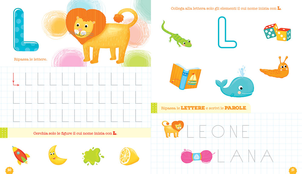 Il grande quaderno delle lettere e dei numeri - 5/6 anni. Pregrafismi, lettere, parole, numeri e logica