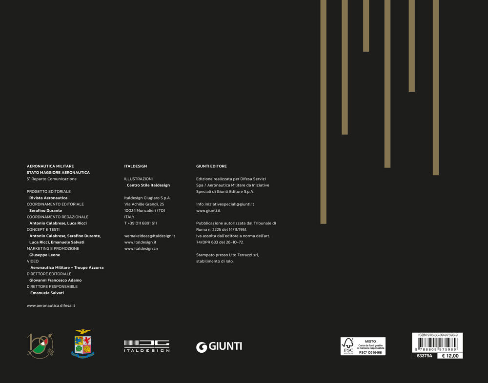 Calendario  100 anni  dell' Aeronautica Militare 2023. 1923 - 2023