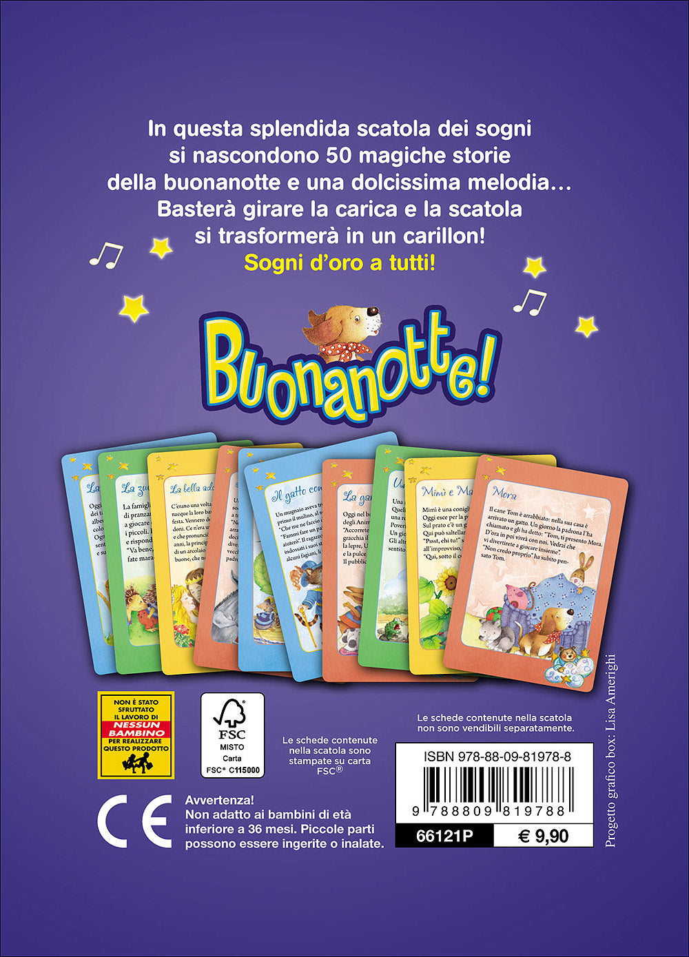 Buonanotte!. 50 tenere storie e la musica di un carillon!