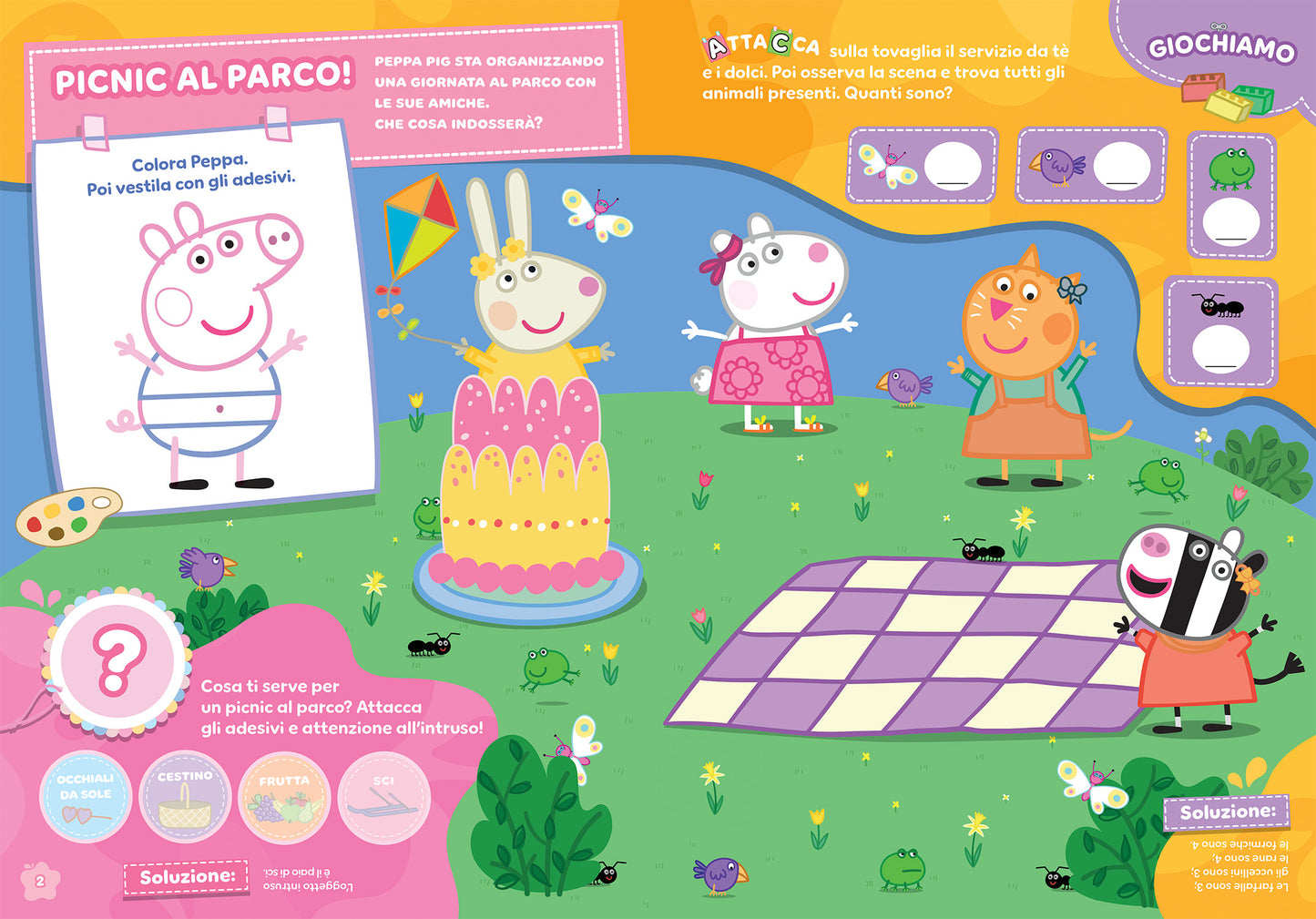 Peppa Pig. Activity con gadget. Come mi vesto oggi? + Dress up set
