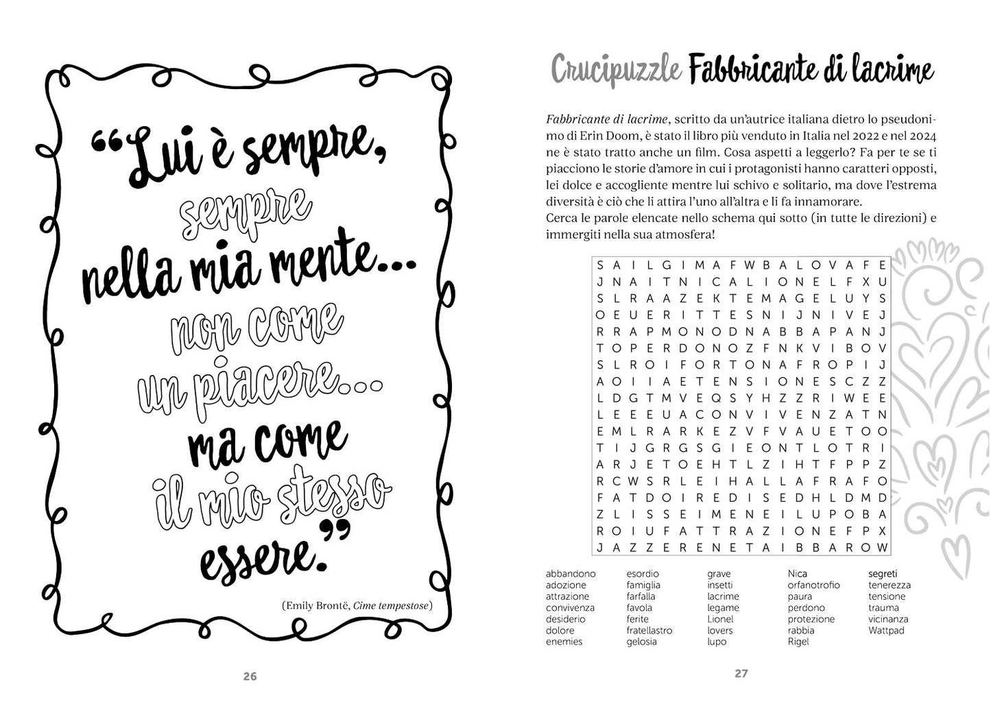 I LOVE ROMANCE. Activity Book