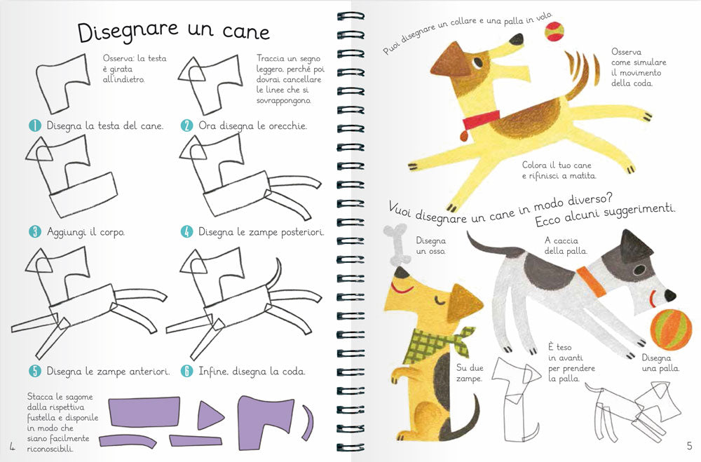 Come disegnare animali. Con più di 70 sagome per disegnare in modo facile e divertente!