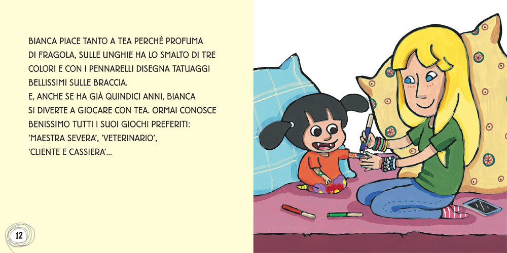 Tea. Mi dai il telefono?