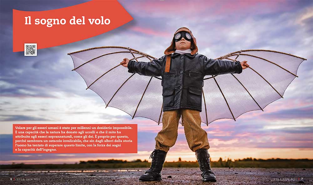 Vola con noi!. Piloti, Aerei, Elicotteri, Droni, Frecce Tricolori, Spazio