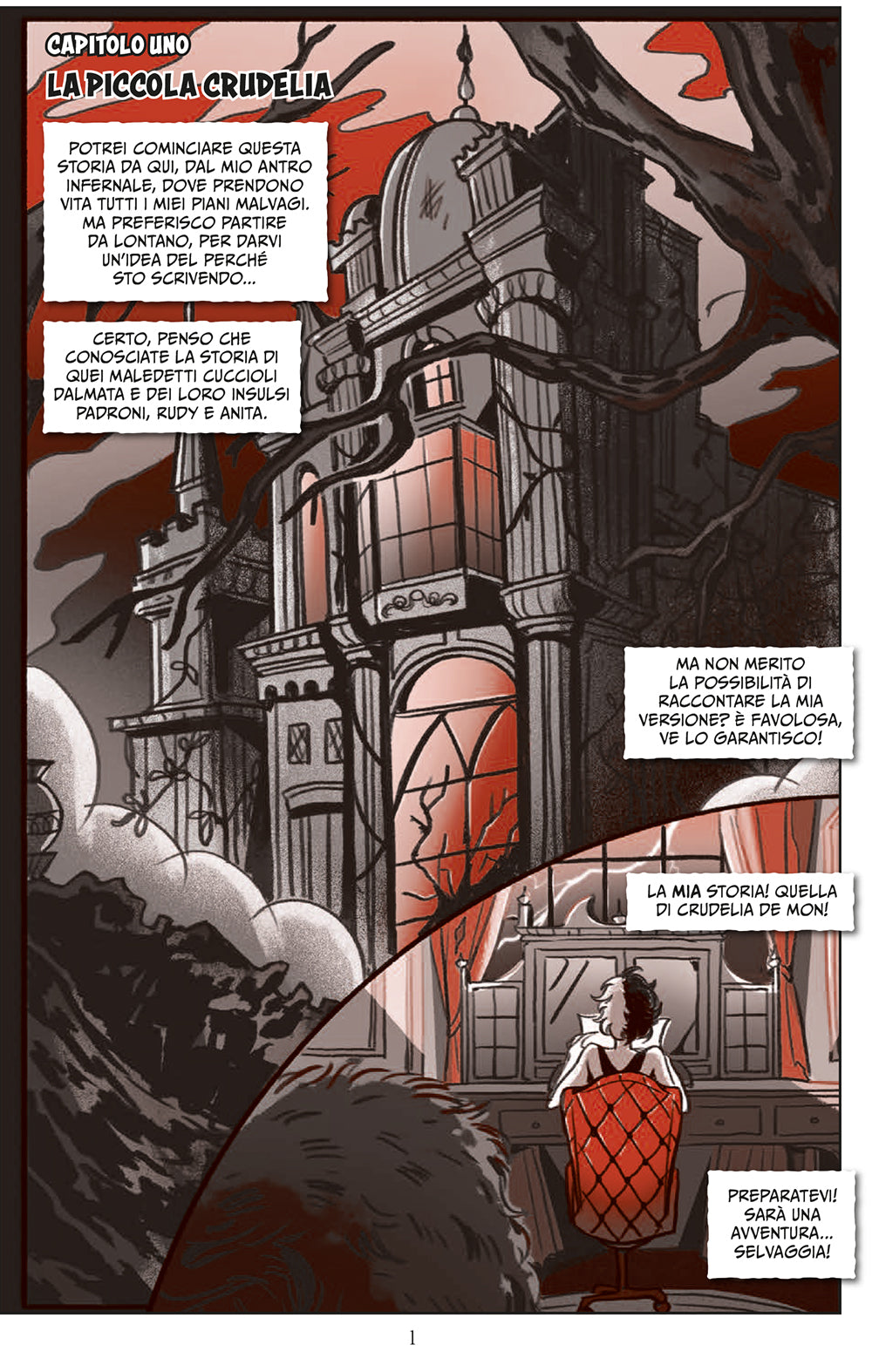 Crudelia De Mon La mia vera storia - Disney Villains Graphic Novel