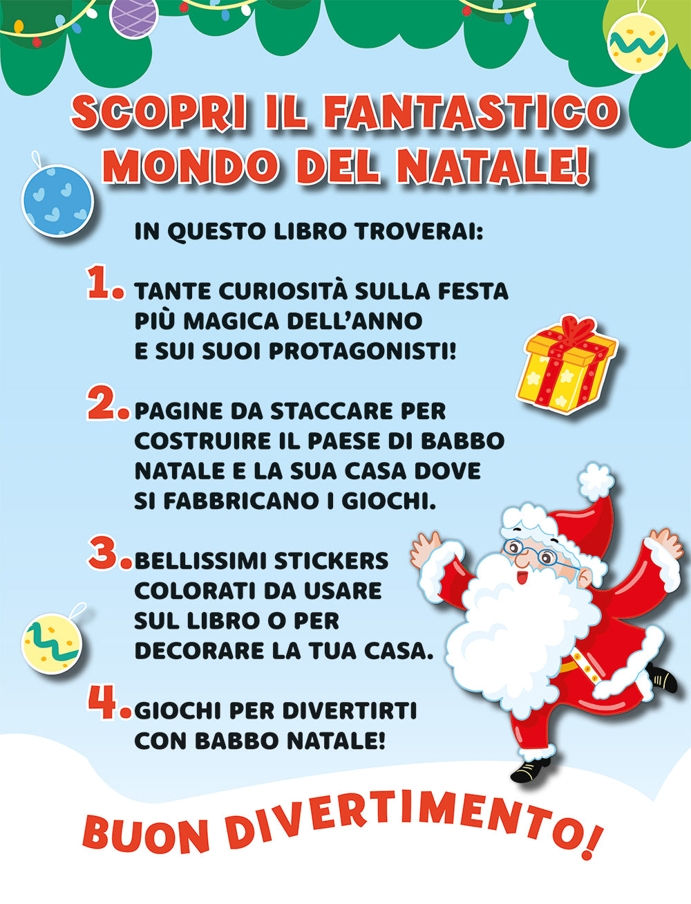 Superalbum di Natale. Stickers, pagine attive, sagome da staccare