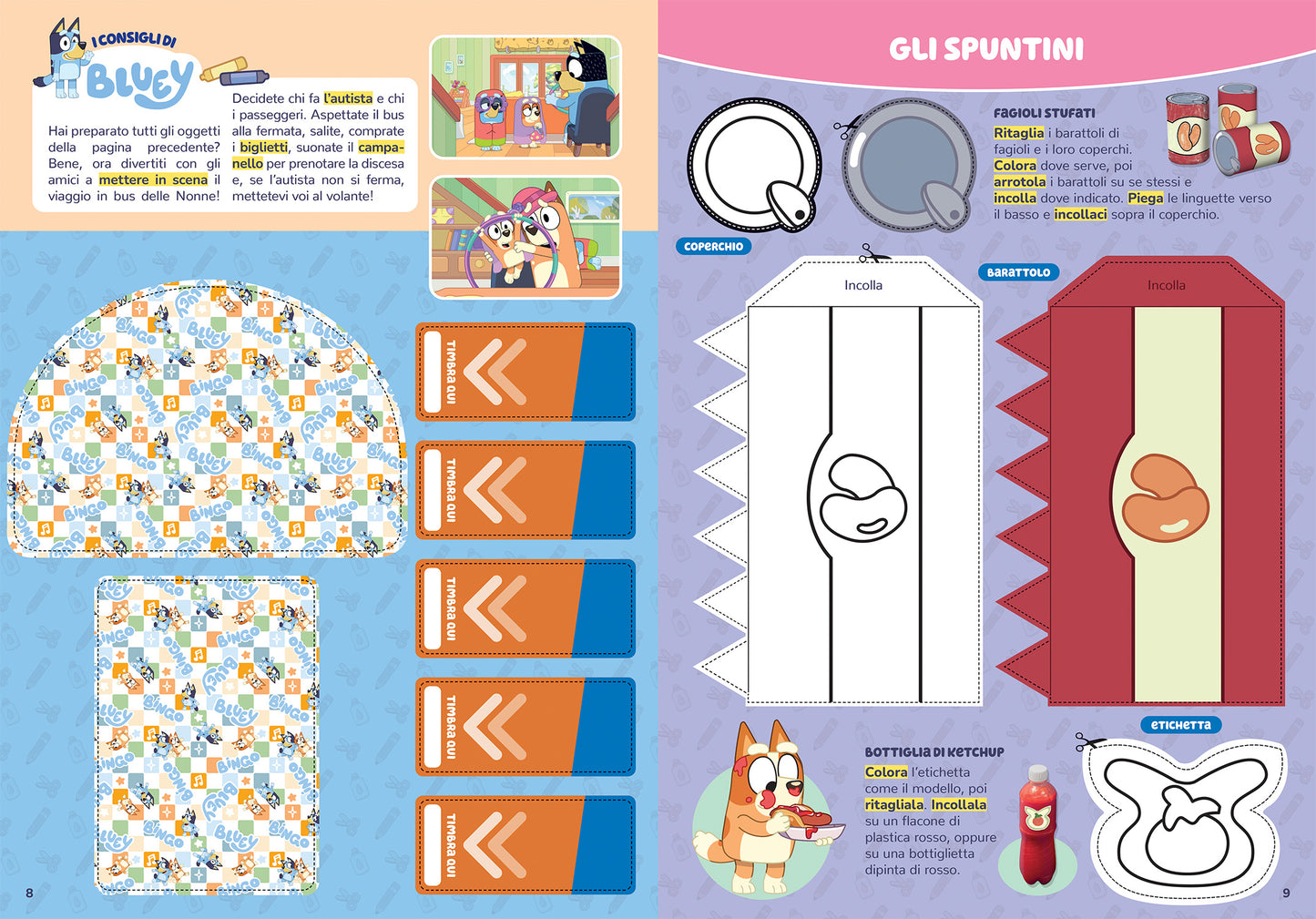 Bluey. Crea con Bluey. Il set di Rita e Janet