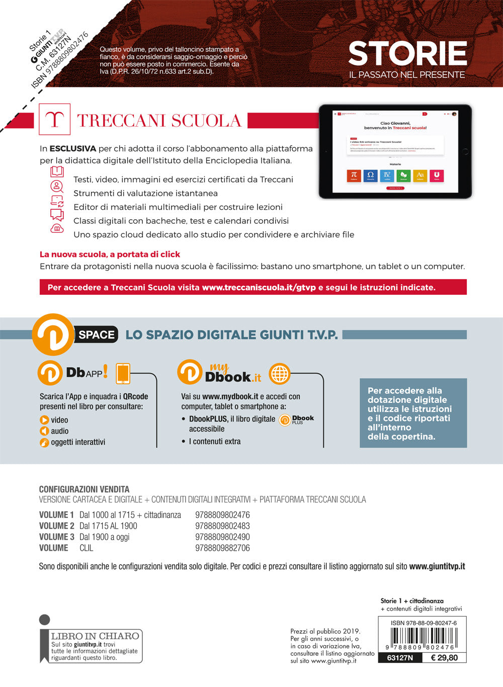 Storie. Il passato nel presente vol. 1 + Temi di Cittadinanza e Costituzione