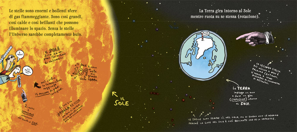 Grande storia delle stelle. Scopri stelle, galassie, pianeti, buchi neri e tanto altro...
