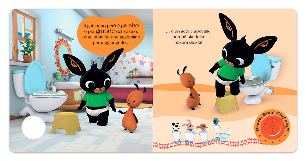 Bing. Il trenino della pipì Ciuf Ciuf!