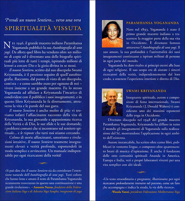 Il nuovo Sentiero. La mia vita con Paramhansa Yogananda