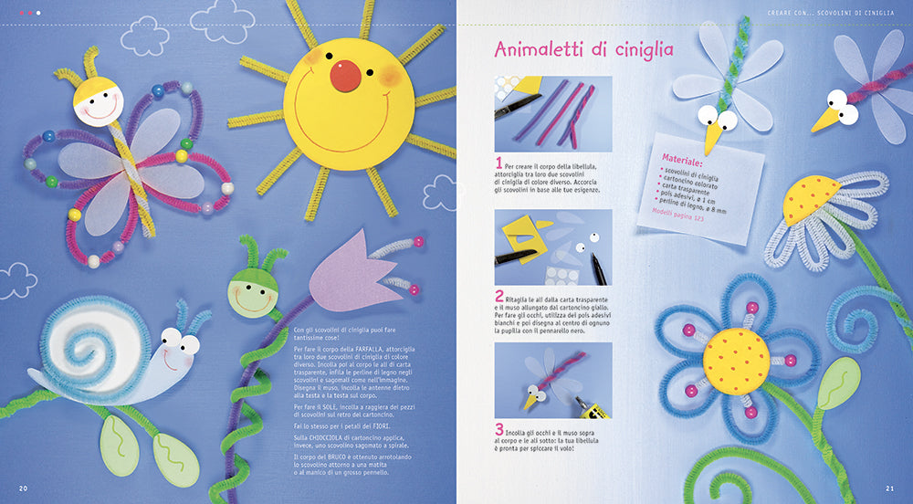 Idee creative per piccole mani. Più di 300 idee creative per bambini!