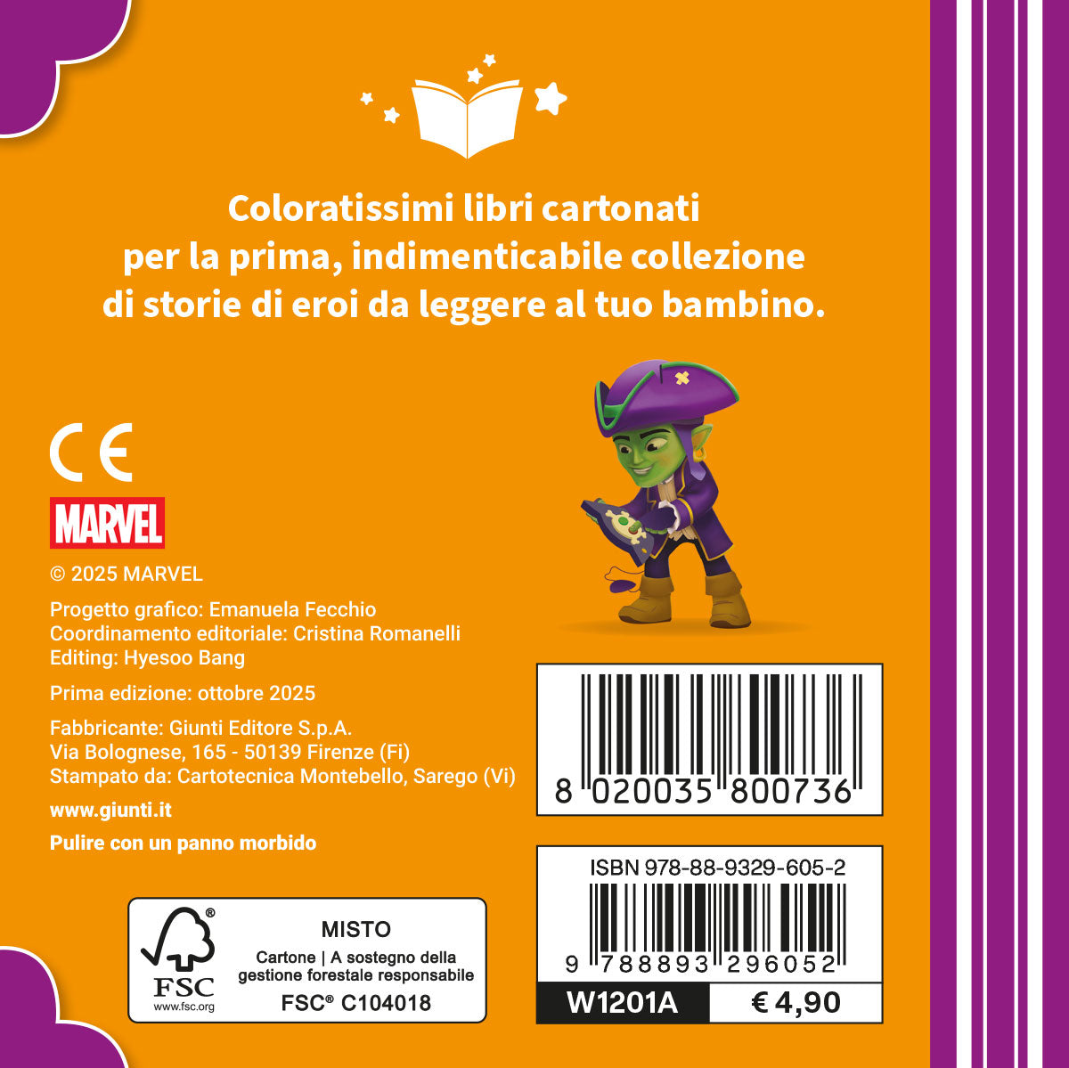 Spidey Sulla nave dei pirati I Librottini. Marvel - Disney Junior