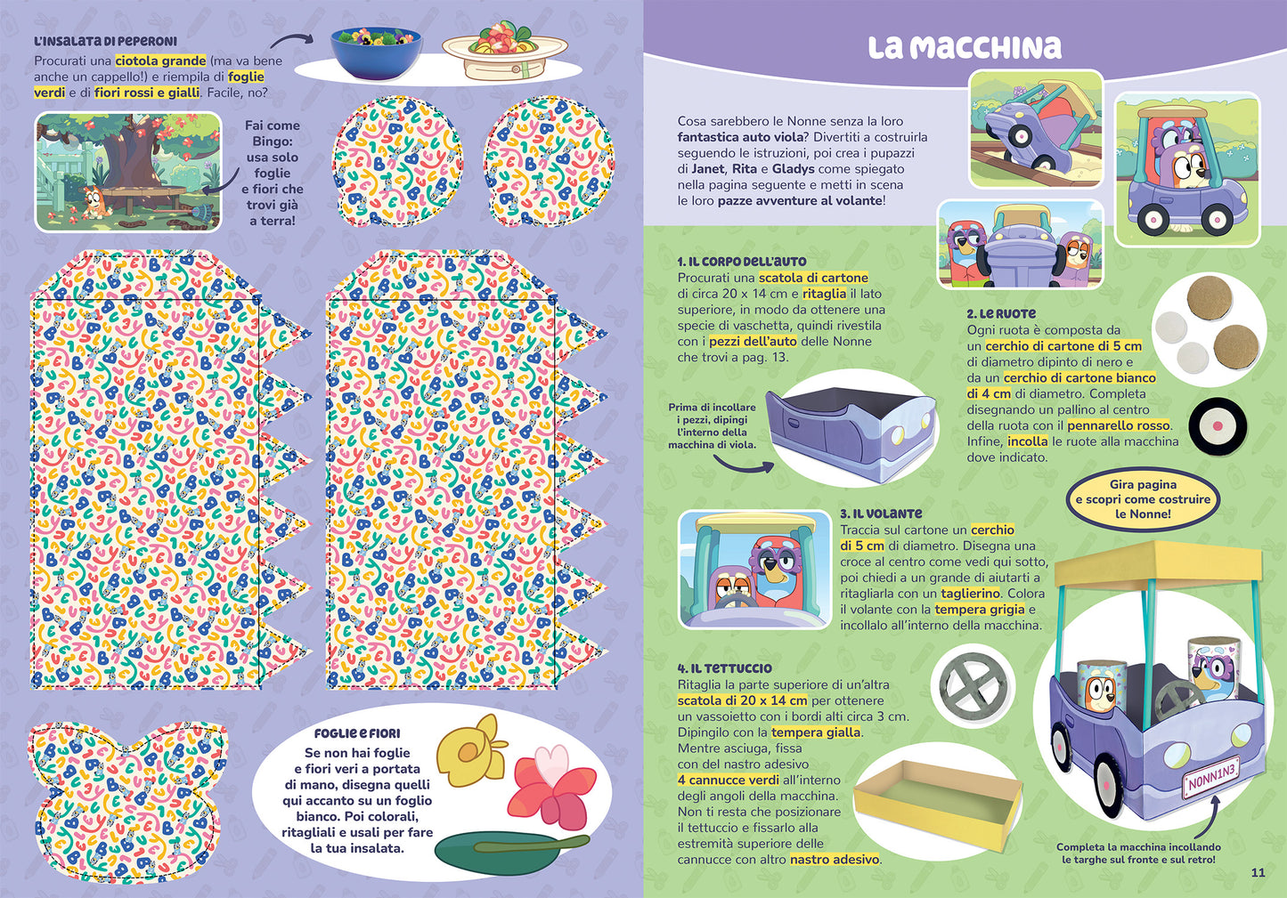 Bluey. Crea con Bluey. Il set di Rita e Janet