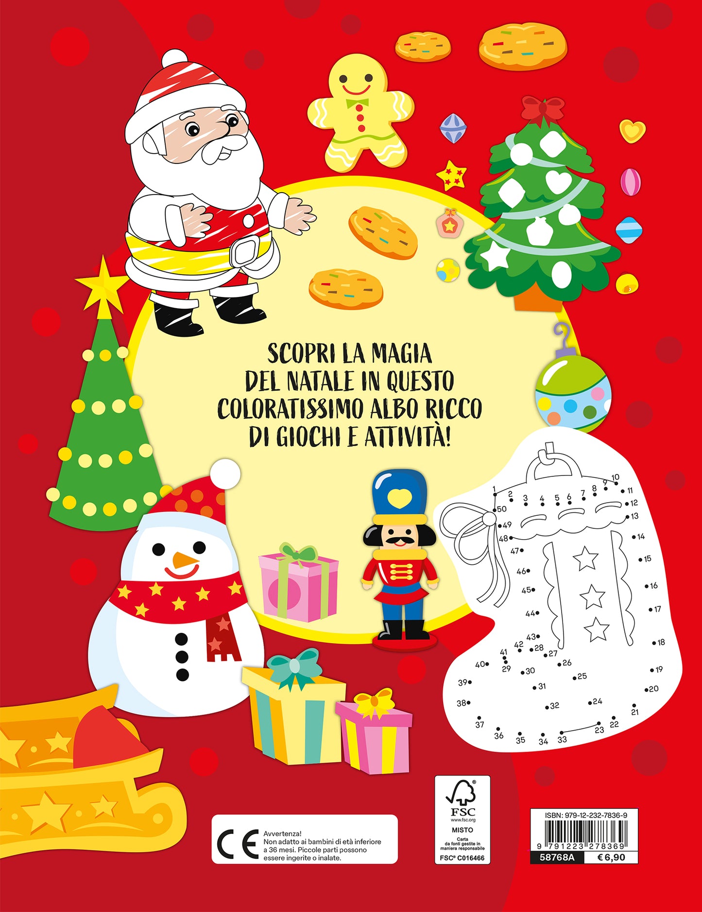 Babbo Natale. Gioca e colora