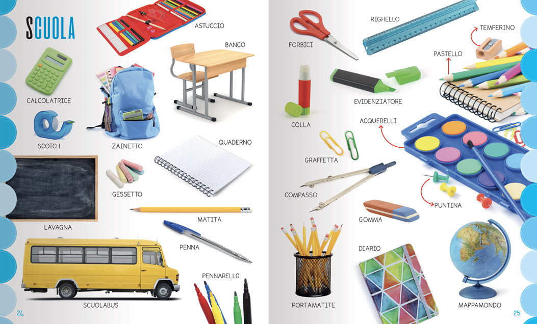 Le mie prime 1000 parole. Una raccolta di parole per suddivise per argomento per arricchire il tuo vocabolario