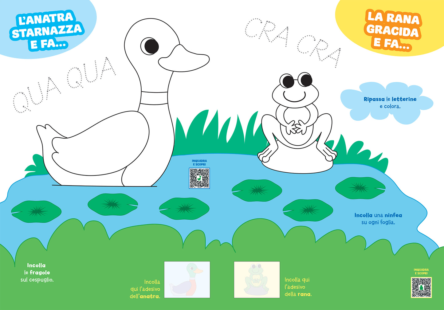 Happy Farm. Gioca & Colora. Che verso fa?