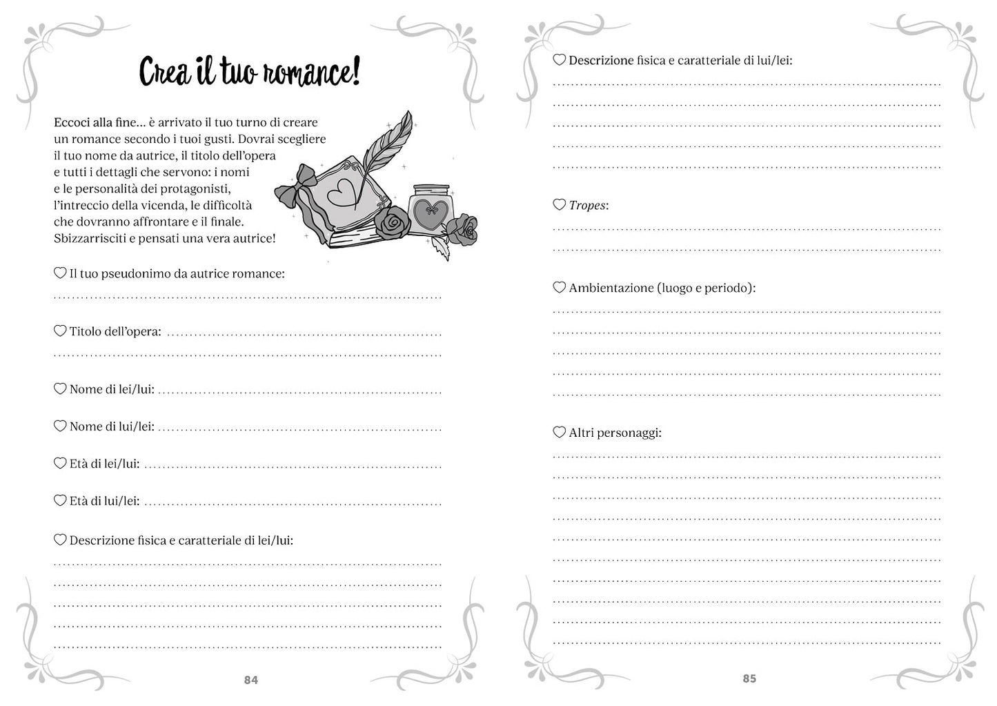 I LOVE ROMANCE. Activity Book