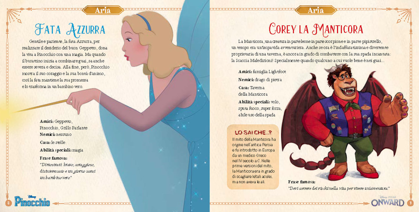 Creature fantastiche Disney - Chi è chi?. Fate, draghi, sirene, unicorni...