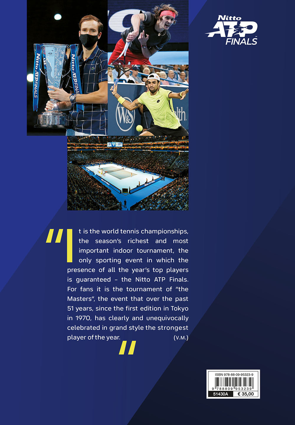 Masters Forever . Nitto ATP Finals: The World’s Best Tennis Comes to Italy