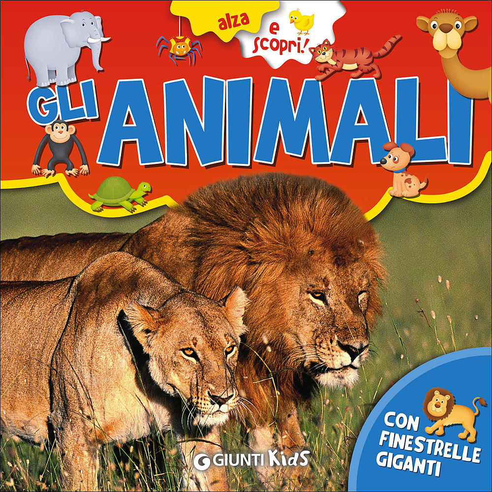 Gli Animali. Con finestrelle giganti